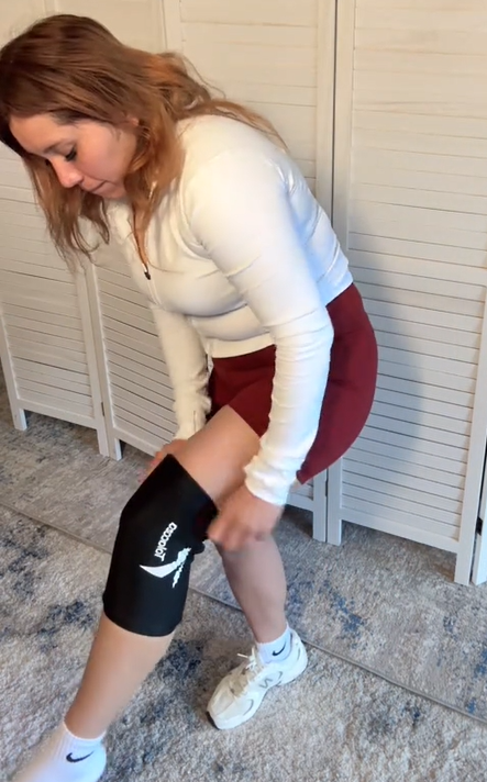 My PT recommended I get a versatile hot/cold sleeve, and this fits the bill. It targets all the key areas we work on. The quality is professional-grade.