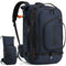 Tolaccea Mlife 07 Travel Laptop Backpack, Carry On with Quick Access Pocket & Waterproof Wet-Dry Storage for Business Travel, 40-55L
