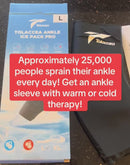 As the severe swelling from my sprain went down, I could easily adjust the straps for a perfect fit. It's designed to be effective throughout the entire healing process.