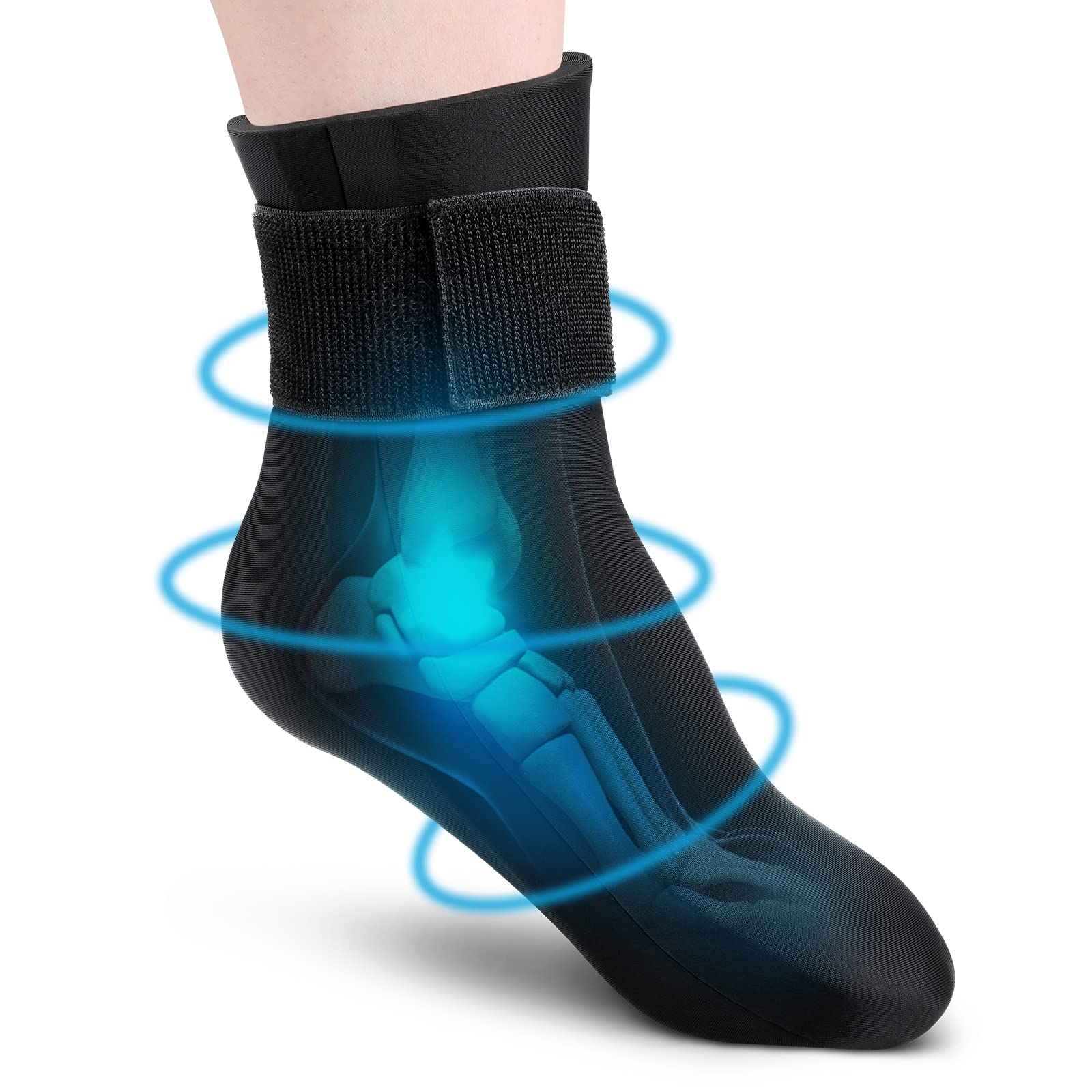 Tolaccea Hot & Cold Therapy Socks Relief for Foot Pain, Swelling, Sprains & Recovery Safe Sock for Men & Women