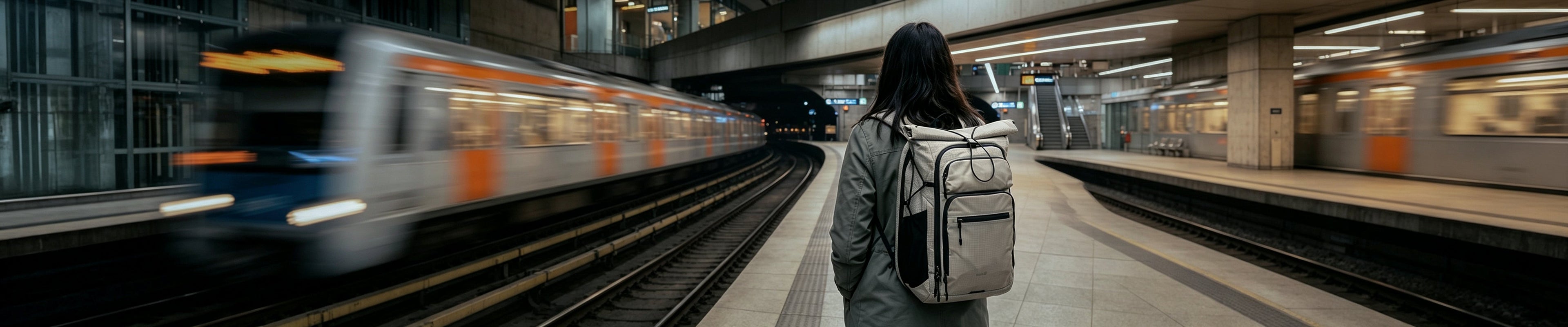 Tolaccea R-Series: Roll-top Travel Laptop Backpack