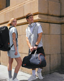 The separate wet/dry areas are perfect for a post-workout shower. Fantastic bag for the price!