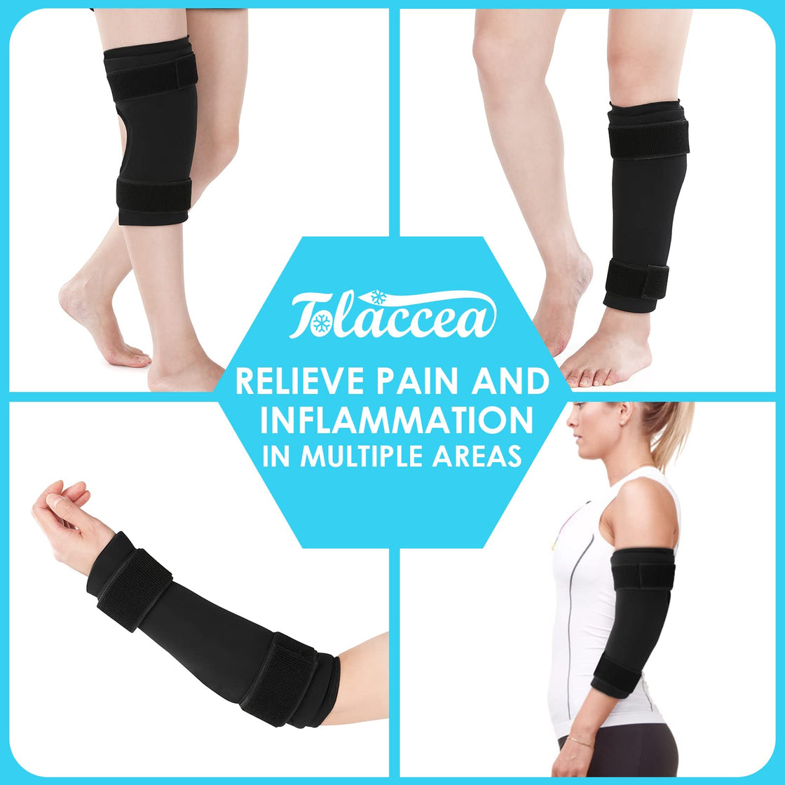 Tolaccea Knee Ice Pack for Pain Relief for Knee