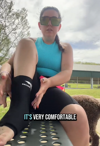  I suffer from arch strain, and this wrap provides fantastic support and cooling exactly along the arch of my foot. It's the only product that has given me complete coverage.