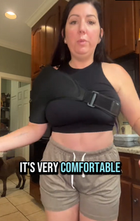 I can comfortably wear this while watching TV or reading. It doesn't dig in or feel bulky, making it easy to get my full 15-20 minutes of therapy in.