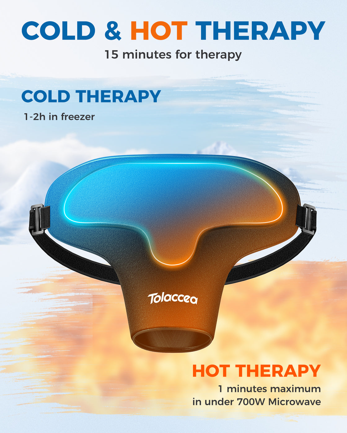 Shoulder Ice Pack Wrap with Triple Coldfocus Expert Gel for Long-Lasting Rotator Cuff Cold Therapy, Shoulder ice Brace Rotator Cuff Cold Therapy for for Pain Relief, Post Recovery