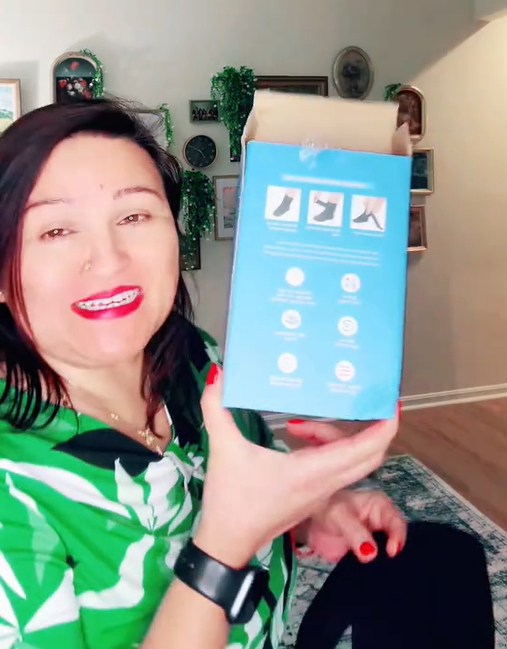 I pop these in the freezer before my run. Slipping them on afterward feels incredible and really helps with overall foot inflammation and soreness.