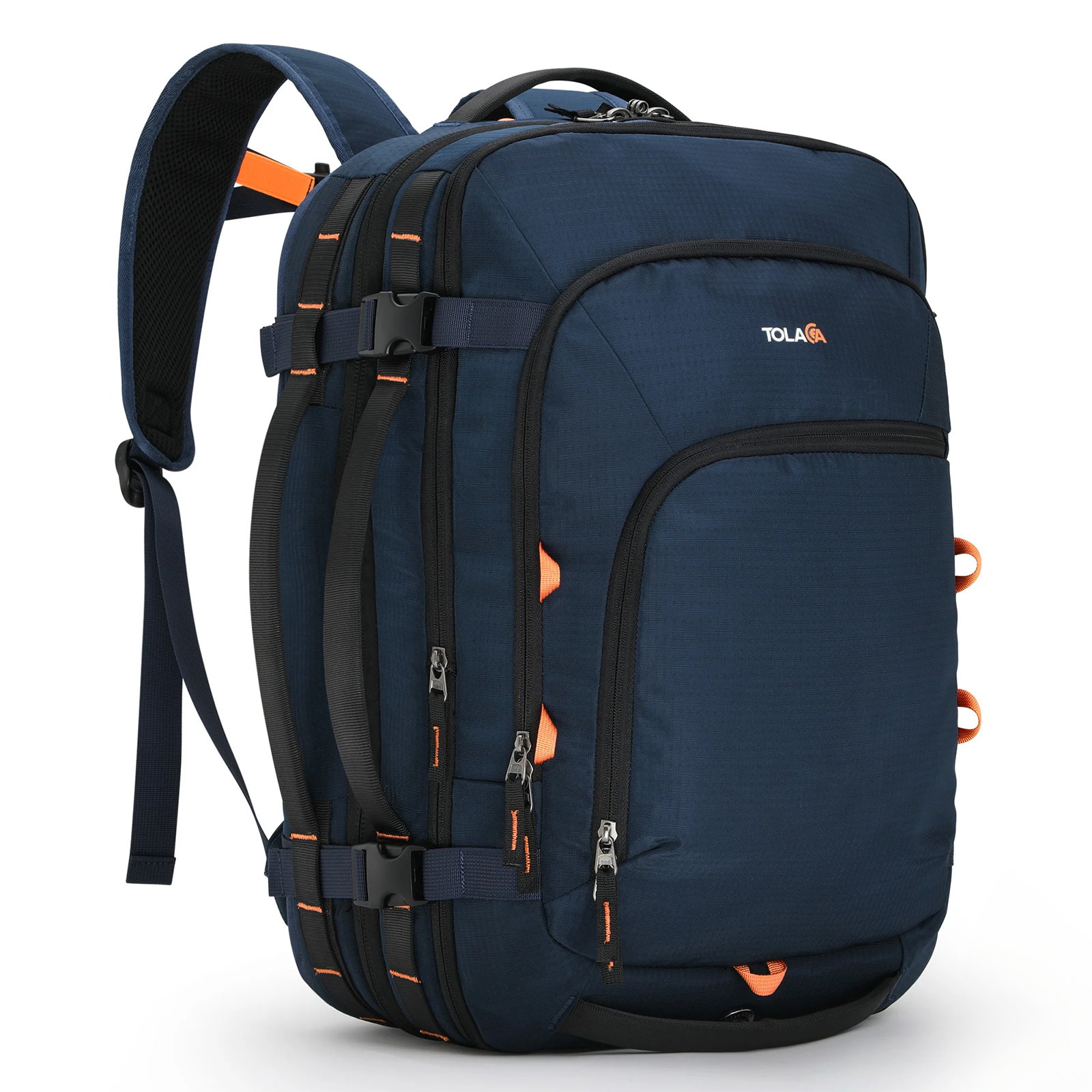 Tolaccea Mlife 01 Travel Laptop Backpack, Carry On Backpack, 35L-45L