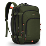 Tolaccea Mlife 01 Travel Laptop Backpack, Carry On Backpack, 35L-45L