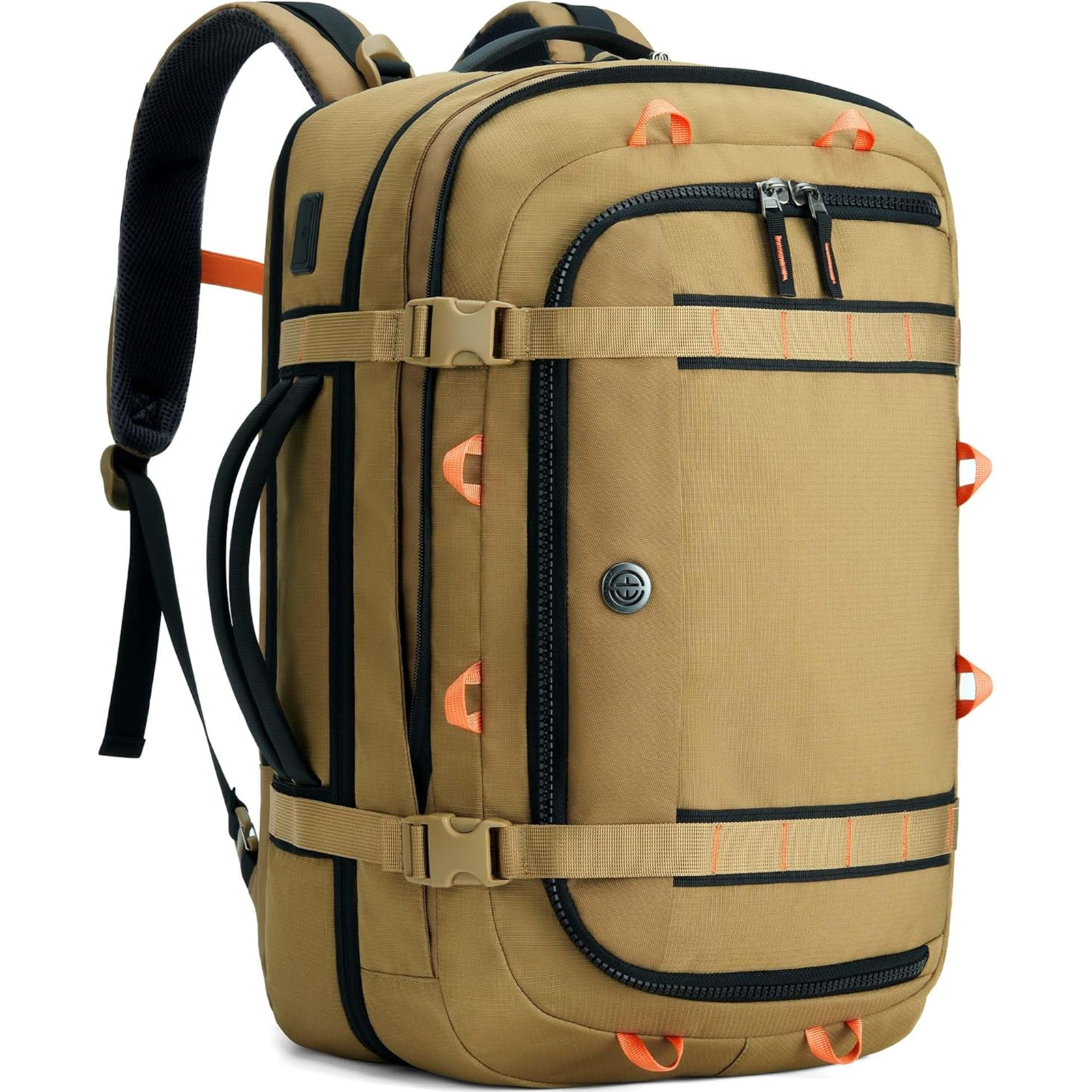 Tolaccea Mlife 02 Travel Laptop Backpack, Carry On Backpack, 40L-45L