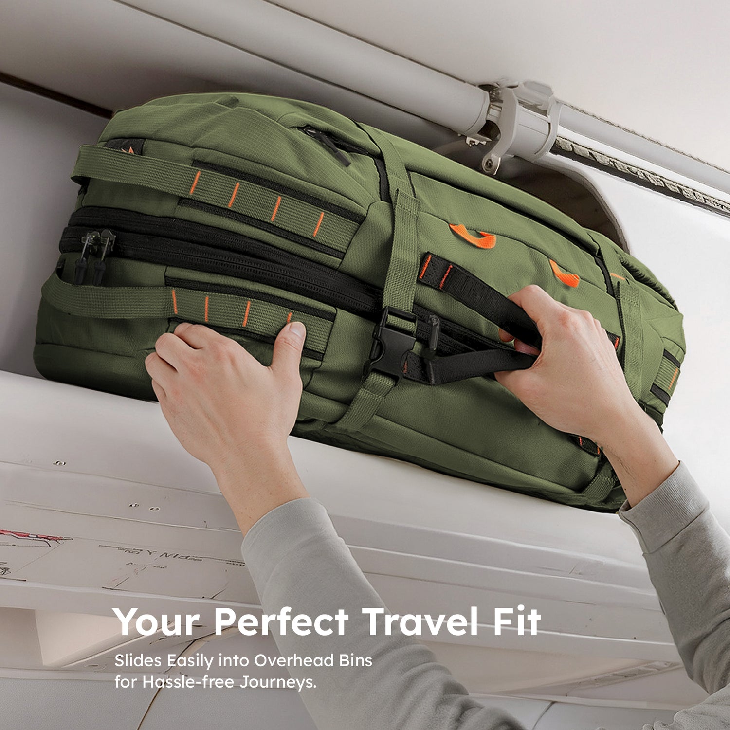 allintitle:travel tech backpack Tolaccea Mlife 03 | 40L-50L Expandable Travel Backpack