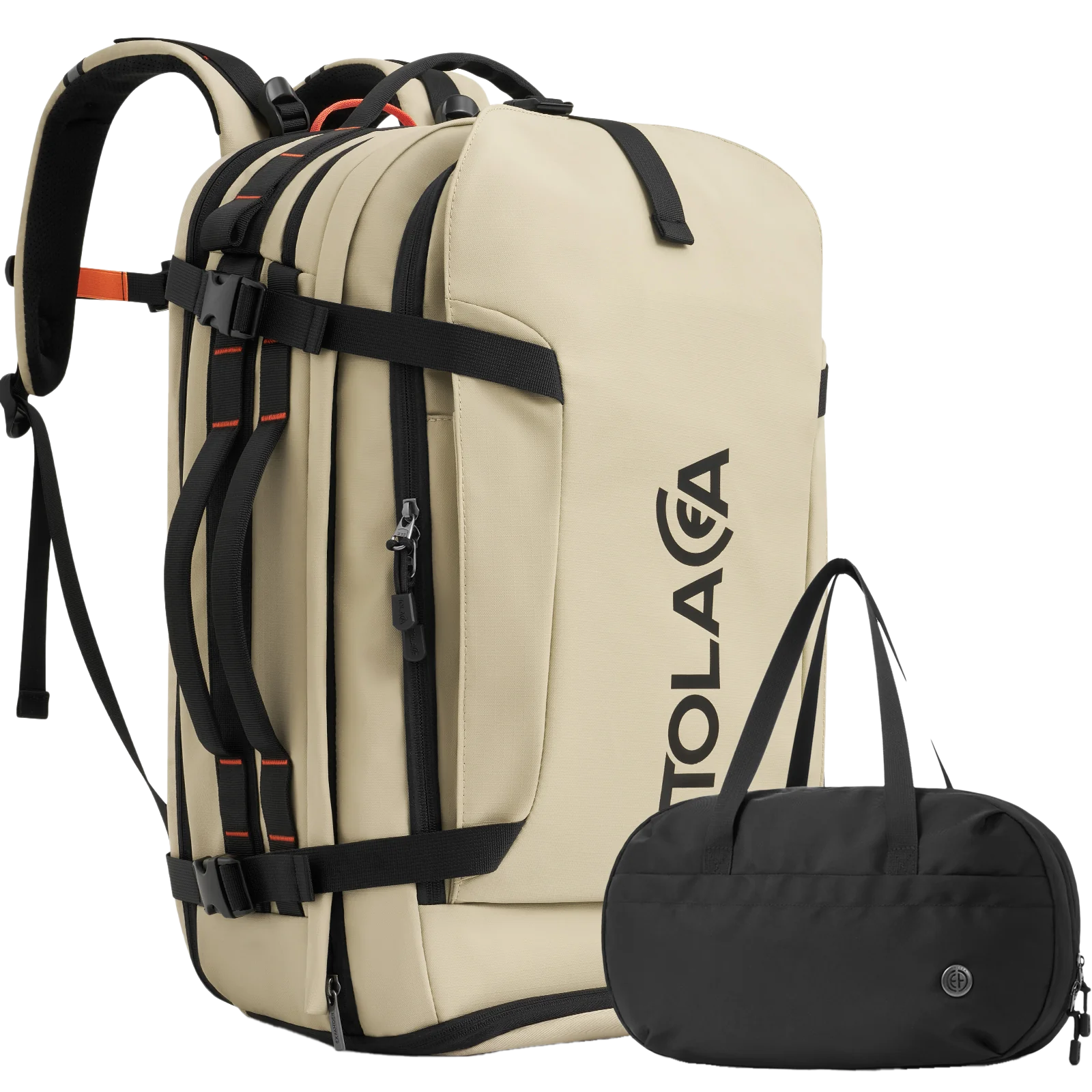 Tolaccea Ulife 04 Travel Laptop Backpack, With Extra Toiletry Bag & 17.3