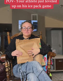 No more awkwardly holding a bag of peas on my elbow! This sleeve provides comfortable compression and actually stays put, allowing me to move around while I recover.