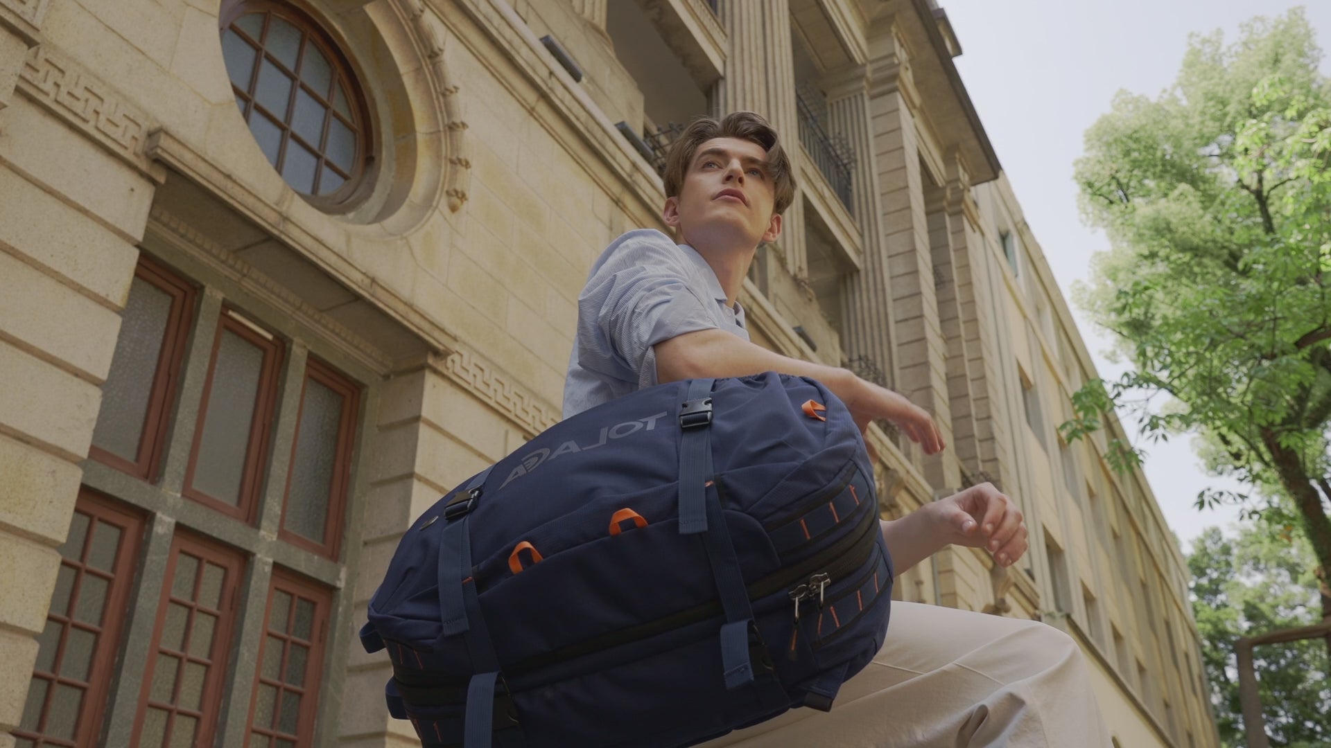 The professional look works well in meetings, and the functionality is ideal for adventures. 