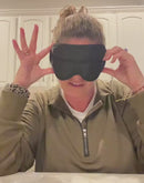 The 3D shape blocks all light perfectly! I'm a side sleeper and this is the first mask that doesn't press on my eyes. The gel feels amazing—cool relief for my puffy eyes after long flights.