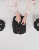 The details on this pack are incredible! The dual-layer toiletry bag, modules that convert into crossbody bags, the vented wet/dry compartment... Every feature hits a traveler's pain point. 