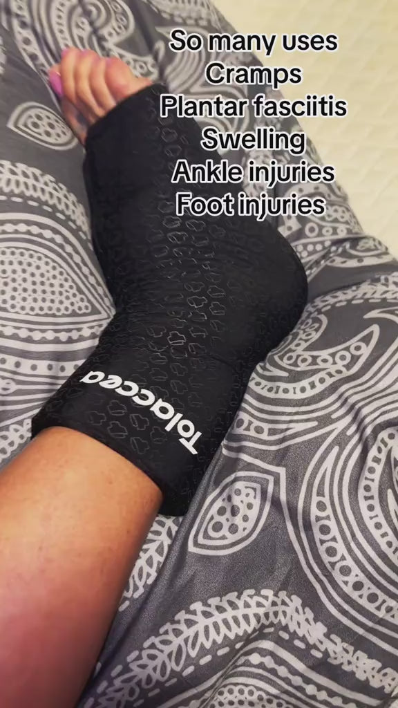 I use the heat function before my morning walk to loosen up a stiff ankle from an old injury. It increases my flexibility and reduces initial pain.