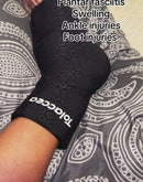 I use the heat function before my morning walk to loosen up a stiff ankle from an old injury. It increases my flexibility and reduces initial pain.