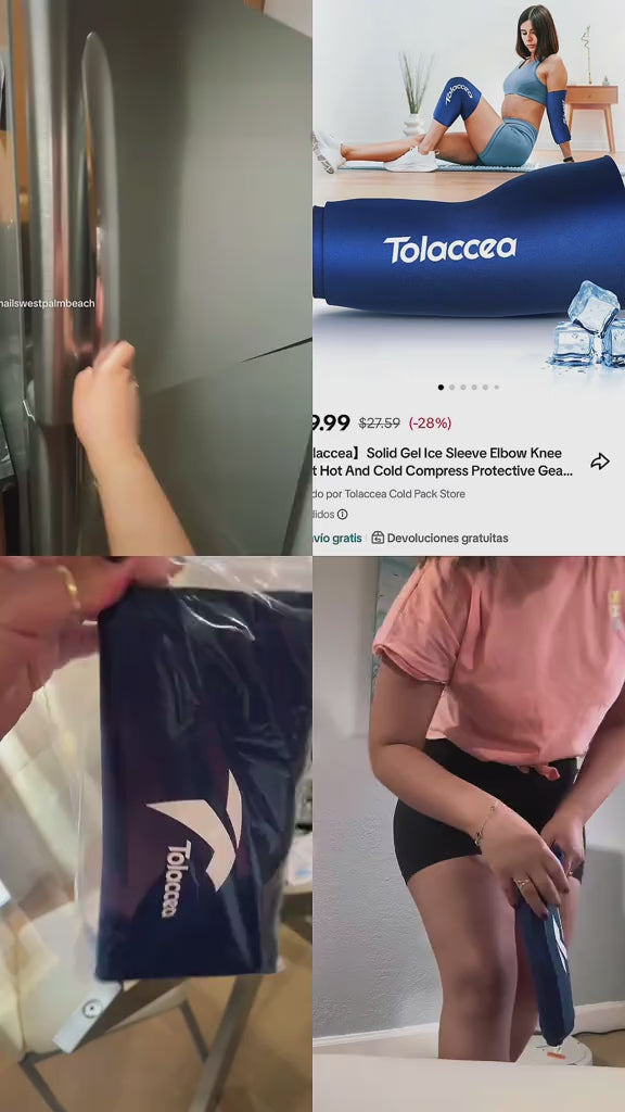 The quality is excellent. It's easy to get on and off, and the material is comfortable against the skin. The gel packs get cold enough and stay hot for a good amount of time.