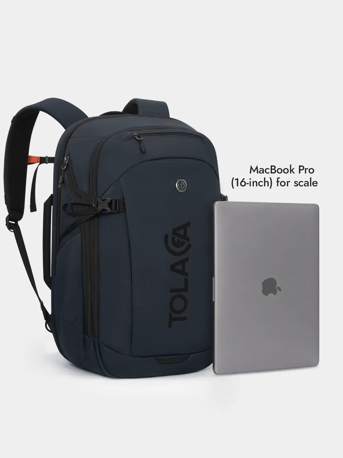 backpack laptop size Tolaccea T10 32L Travel Laptop Backpack