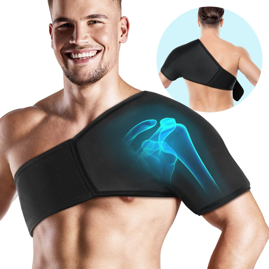 Tolaccea Shoulder Ice Pack Rotator Cuff Cold Therapy